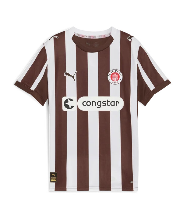 puma fc st. pauli dres za djecu domaći 20252026 smeđi f01