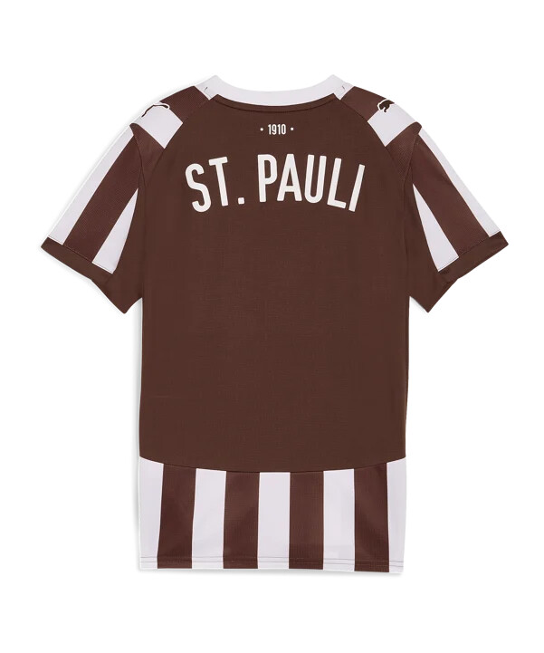 puma fc st. pauli dres za djecu domaći 20252026 smeđi f01