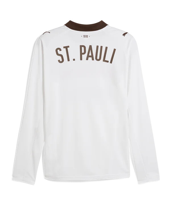 puma fc st. pauli dres dugih rukava za goste bijeli f02