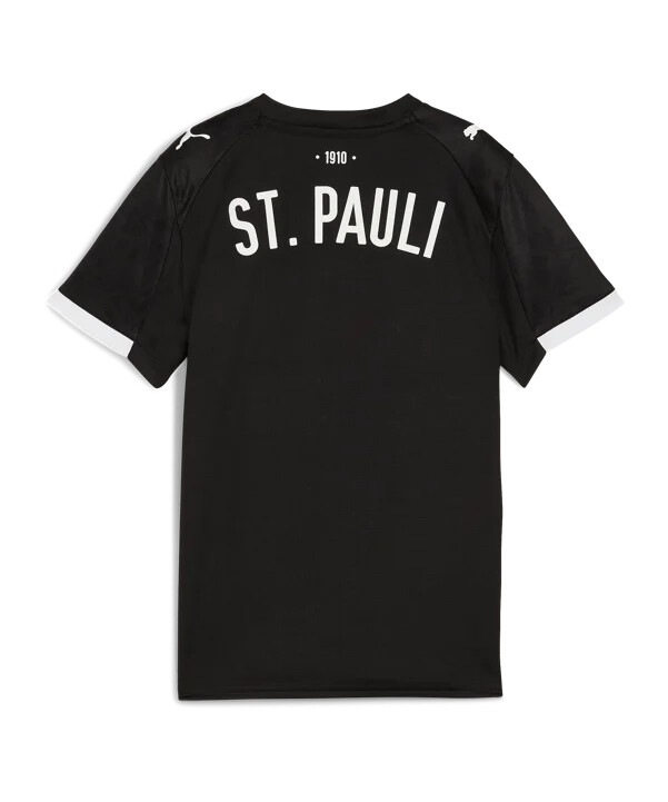 puma fc st. pauli dres 3. razred 20252026 dječji crni f03