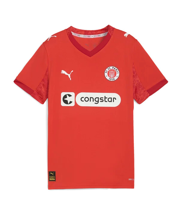 puma fc st. pauli Četvrti dres za djecu crveni f04