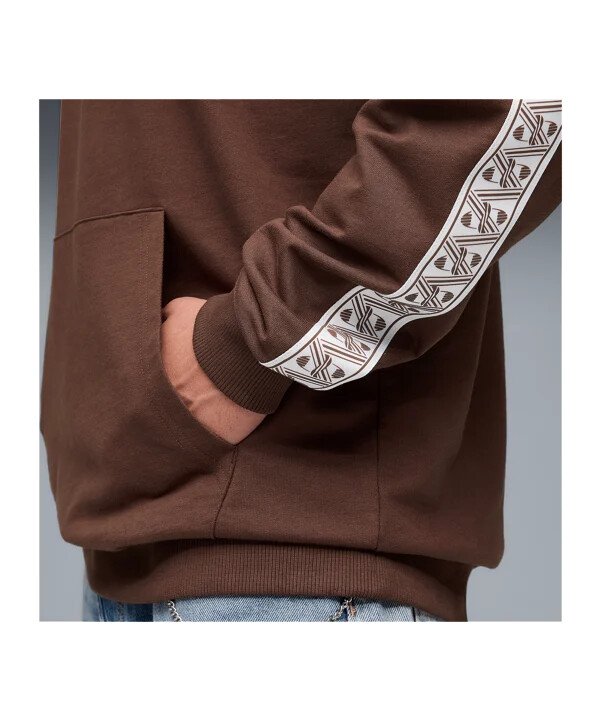 puma fc st. pauli king hoody smeđa f01