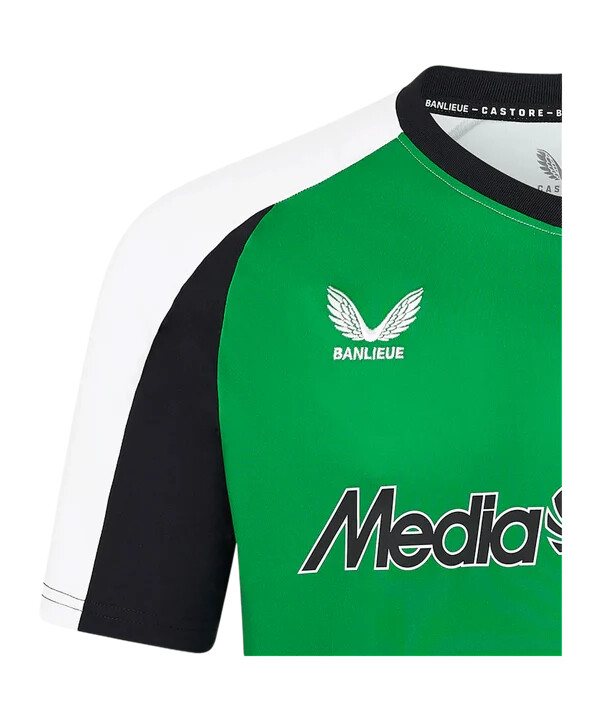 castore feyenoord rotterdam jersey 3rd 20242025 kids green f101