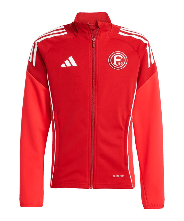 adidas fortuna düsseldorf dječja jakna za trening crvene boje