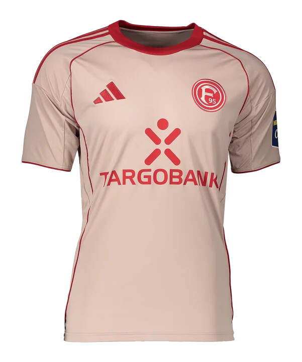 adidas fortuna düsseldorf 3. dres 20252026 dječji bež