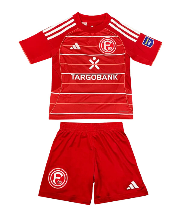 adidas fortuna düsseldorf domaći dres 20252026 dječji crveni