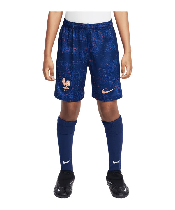 nike france kratke hlače home 2025 dječje plave f492