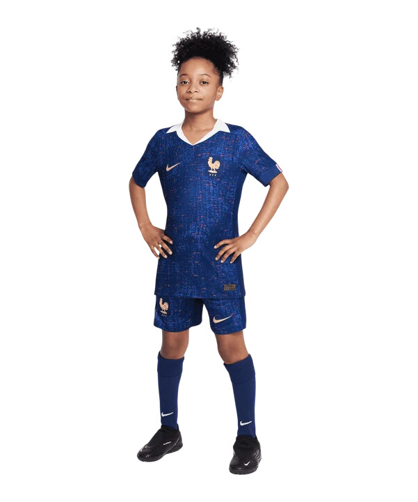 nike france kratke hlače home 2025 dječje plave f492