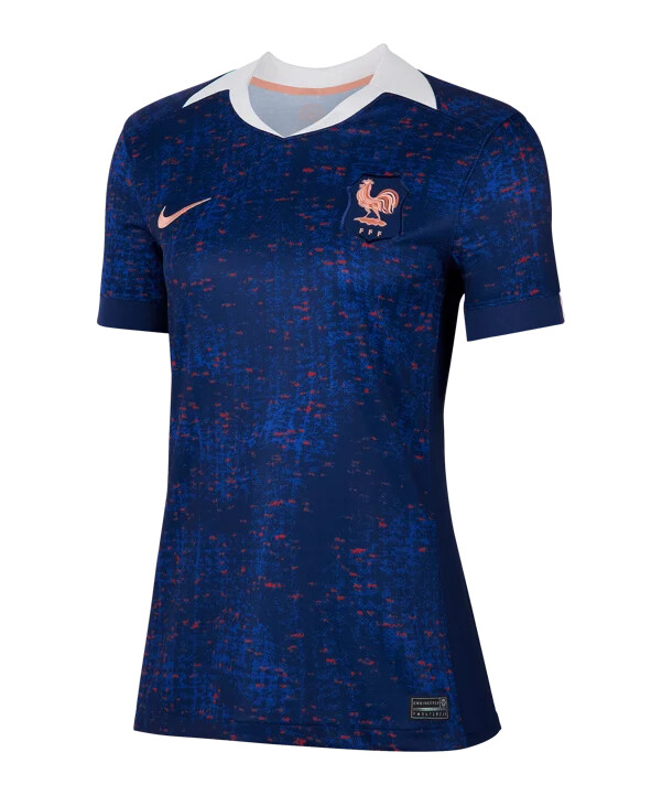 nike france domaći dres 2025. ženski plavi f492