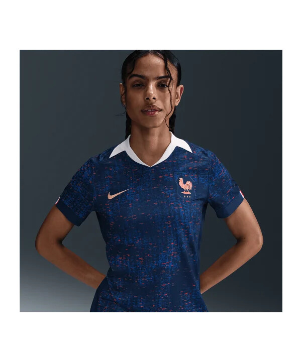 nike france domaći dres 2025. ženski plavi f492