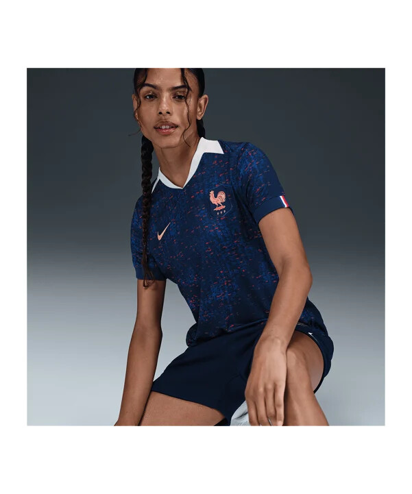 nike france domaći dres 2025. ženski plavi f492