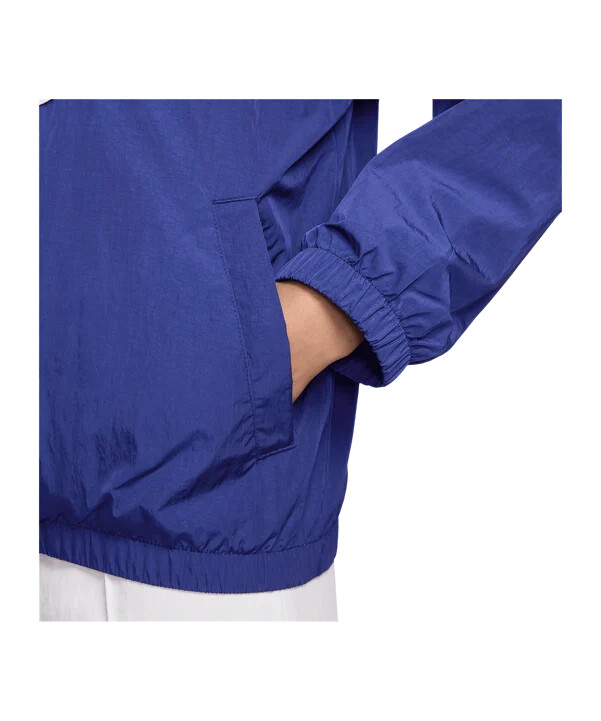 nike france tkana jakna za žene plava f492