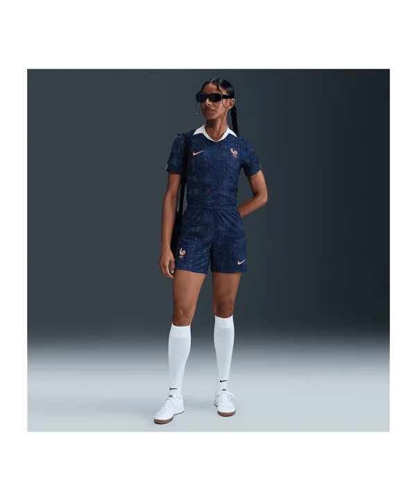 Ženske kratke hlače nike france home 2025 plave boje f492