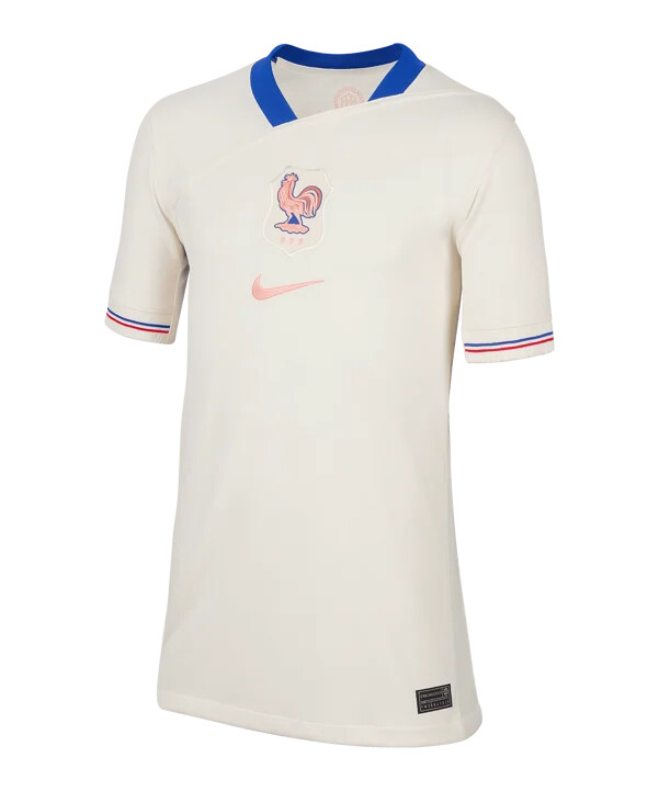 nike france away dres 2025 dječji bež f110
