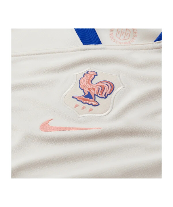 nike france away dres 2025 dječji bež f110