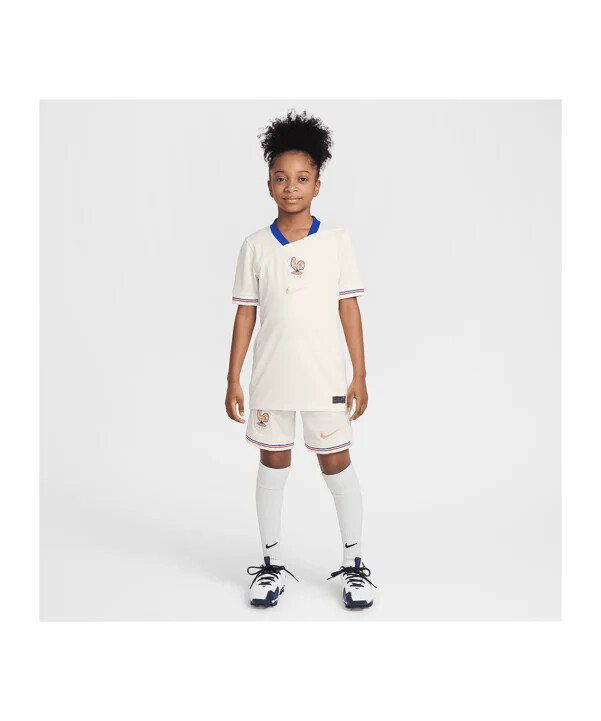 nike france away dres 2025 dječji bež f110