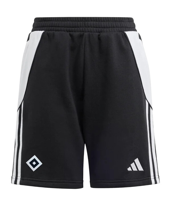 adidas hamburger sv dječje kratke hlače crne