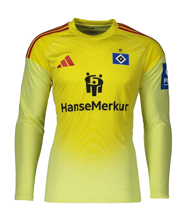 adidas hamburger sv vratarski dres 20252026 žuti