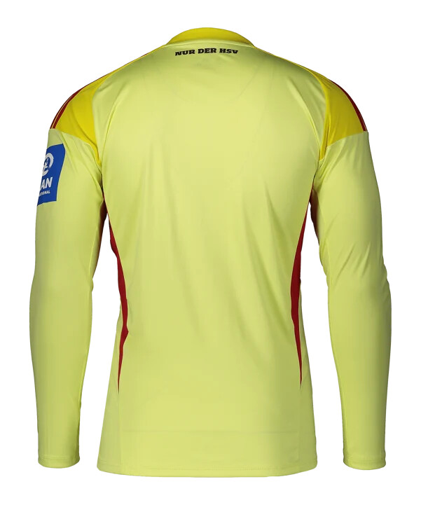 adidas hamburger sv vratarski dres 20252026 žuti