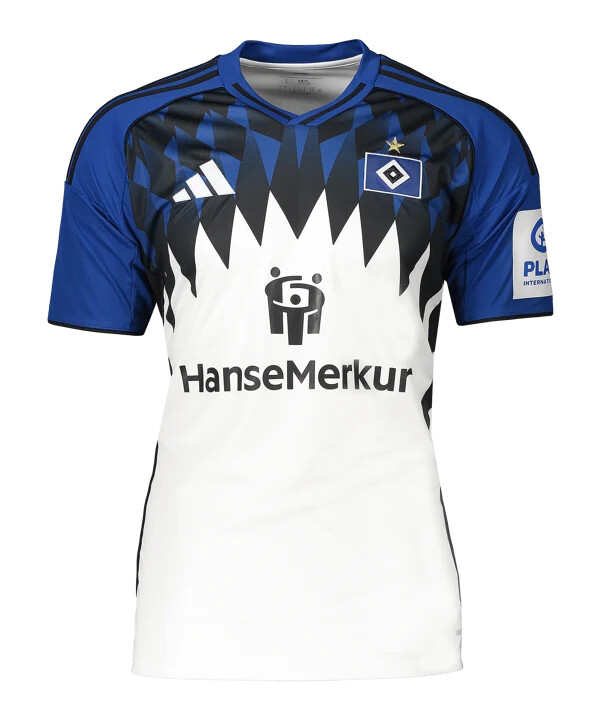 adidas hamburger sv domaći dres 20252026 bijeli