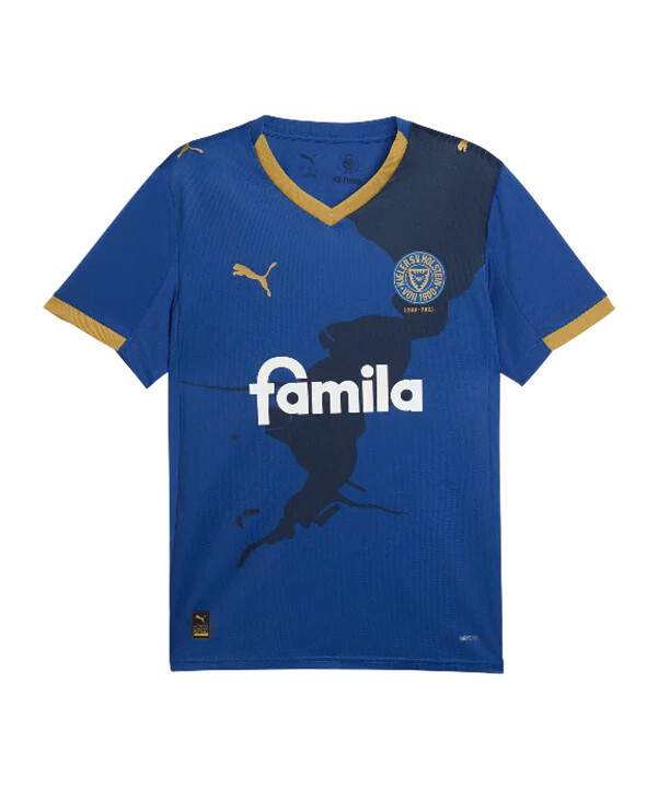 puma holstein kiel jersey home blue f01