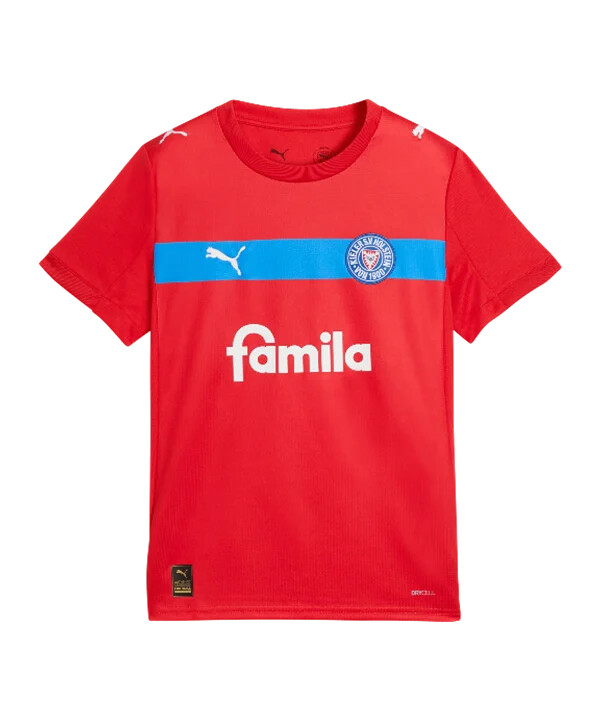 puma holstein kiel trikot away 20252026 kids rot f01