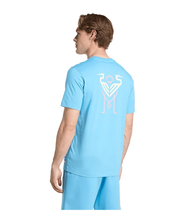 adidas inter miami majica kratkih rukava plava
