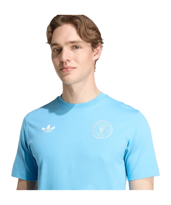 adidas inter miami majica kratkih rukava plava