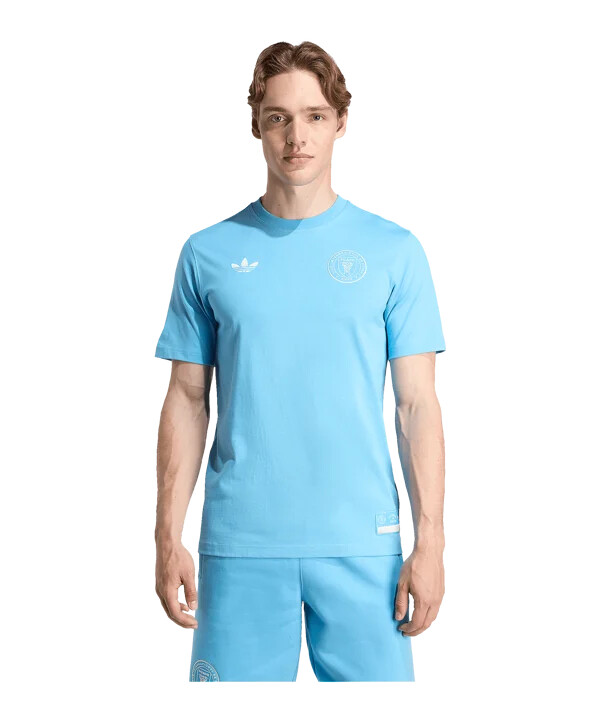 adidas inter miami majica kratkih rukava plava
