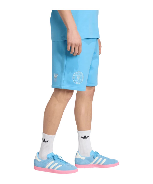 adidas inter miami putne kratke hlače plave boje