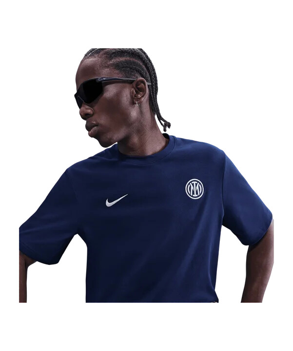 nike inter milan imary majica kratkih rukava s natpisom plava f492