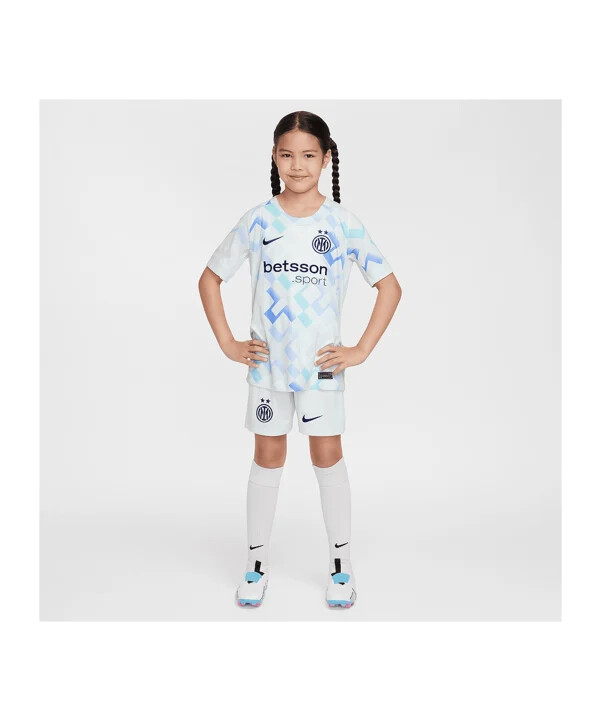 dječji gostujući dres nike inter milana 20252026. bijeli f497