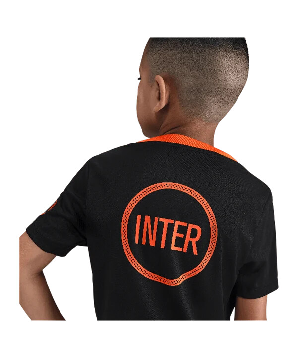 nike inter milan majica za trening za djecu crna f010