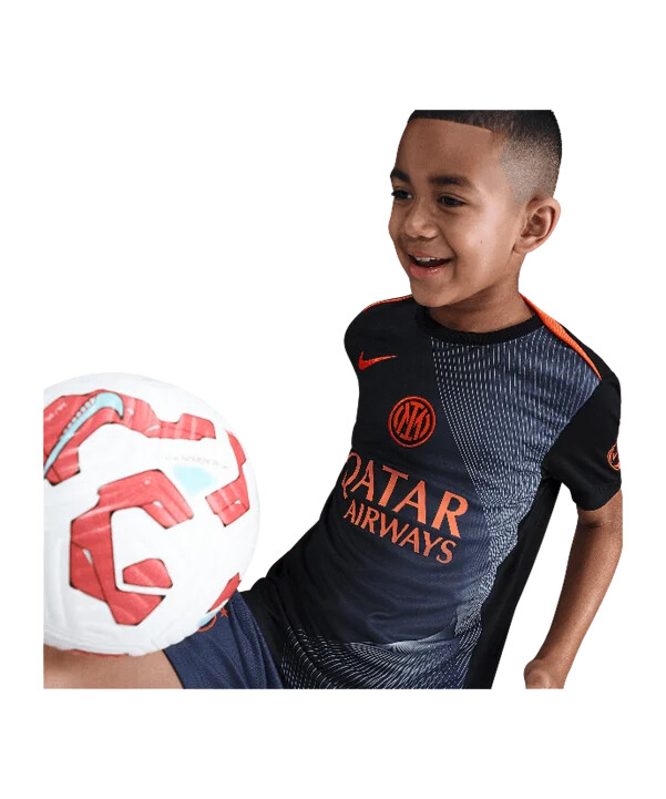 nike inter milan majica za trening za djecu crna f010