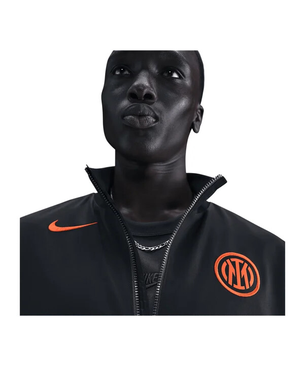 nike inter milan jakna za trening crna f010