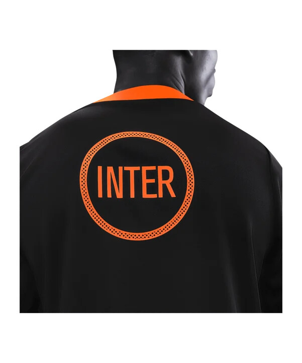 nike inter milan strike majica za trening crna f010