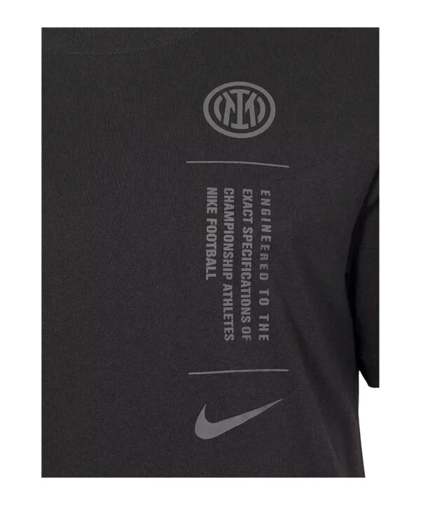 nike inter milan nogometna majica siva f060