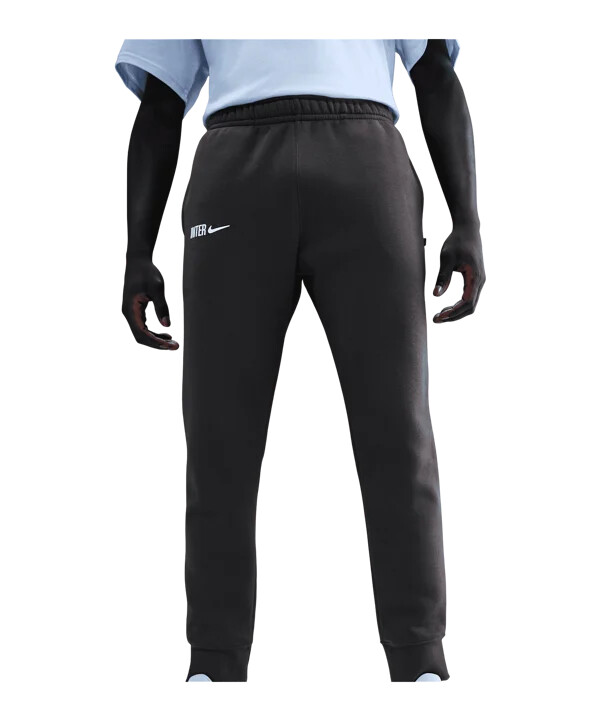 nike inter milan nsw club hlače za trčanje sive f060
