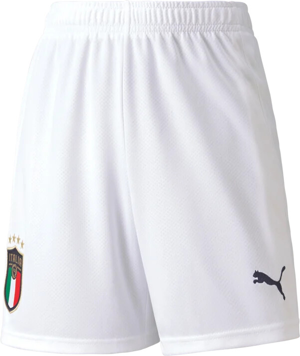 puma italy kratke hlače za domu gostima em 2021 djeca bijele f8
