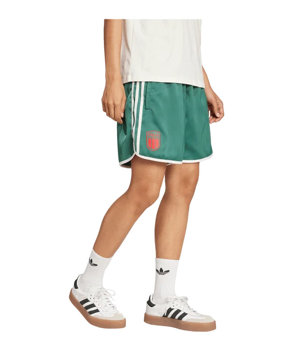 adidas italy ženske kratke hlače zelene boje