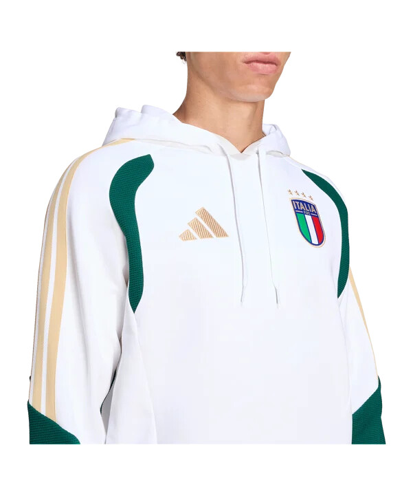 adidas italy tiro majica s kapuljačom bijela