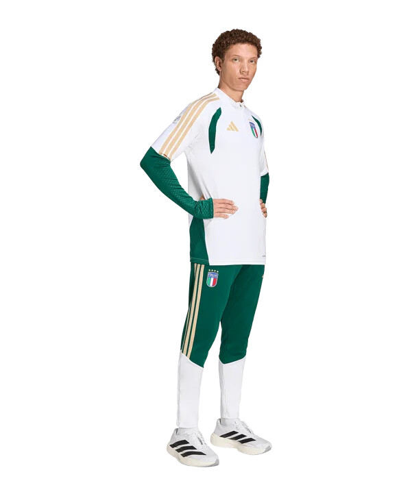 adidas italy trio training sweatshirt bijela