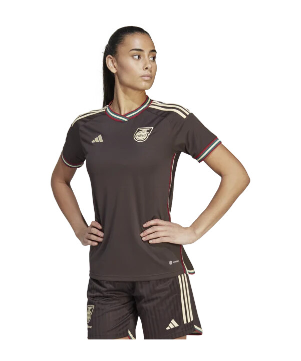 adidas jamaica away dres za žene svjetsko prvenstvo 2023. smeđi