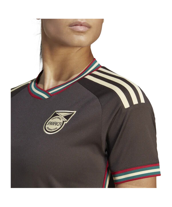 adidas jamaica away dres za žene svjetsko prvenstvo 2023. smeđi