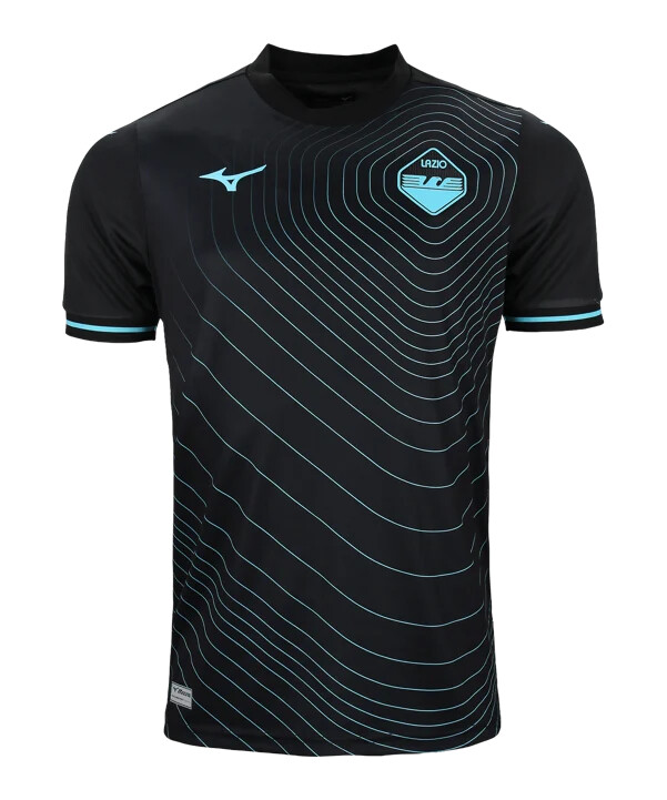 dječji dres mizuno lazio rome za 3. momčad 20242025 crni f09