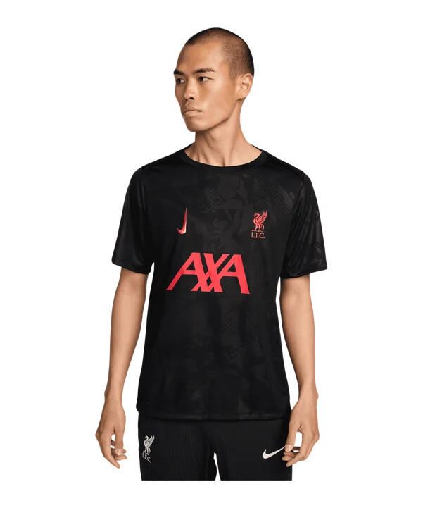 nike fc liverpool academy majica za trening 3. red crna f011