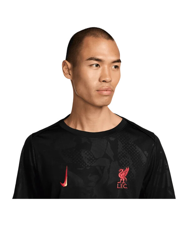 nike fc liverpool academy majica za trening 3. red crna f011