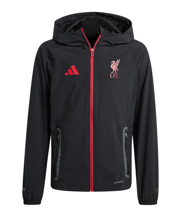 adidas fc liverpool tiro 25 natjecateljska jakna za djecu crna