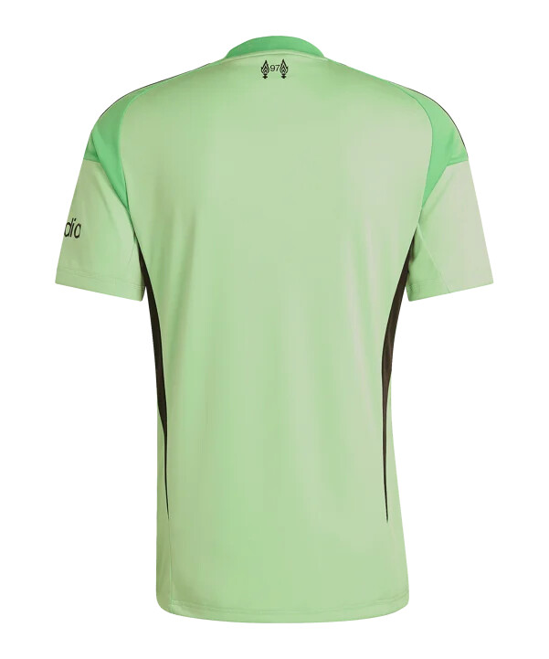 adidas fc liverpool vratarski dres 20252026 dječji zeleni