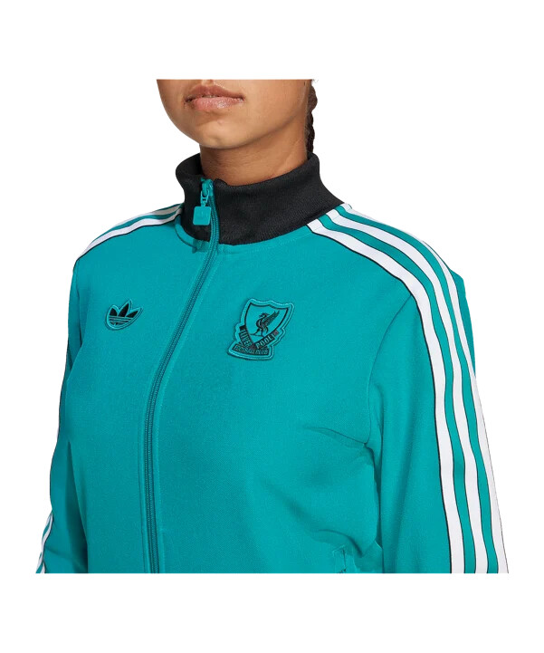 adidas fc liverpool icon track dječja zelena majica